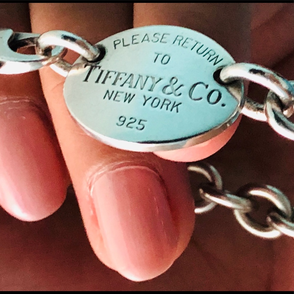 SOLD! Authentic Return to Tiffany Oval Choker
